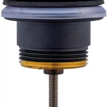 Ventil push-open Duravit pentru lavoare cu preaplin negru mat imagine