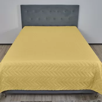 3 x Cuvertura Microfibra, fill 80 g, Microfibra, 210x240, GALBEN imagine