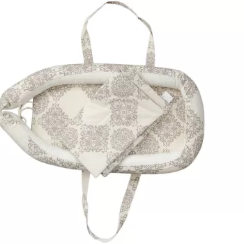 Baby Nest Somnart: Cosulet bebelusi + Salteluta 42x84x2 cm + Paturica 70x70 cm model Elegant Armonia imagine