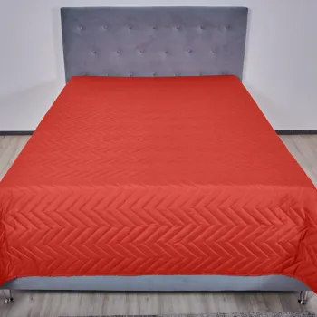 Cuvertura Somnart Coral 240x210 cm model floral, diverse culori imagine