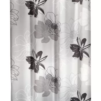 Draperie blackout, cu inele, Vegas Blackout, L135 x H245, gri imagine