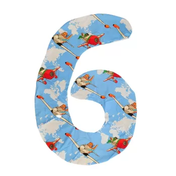 Husa aditionala pentru Perna mutifunctionala SomnArt de gravide Mami, Aviator imagine