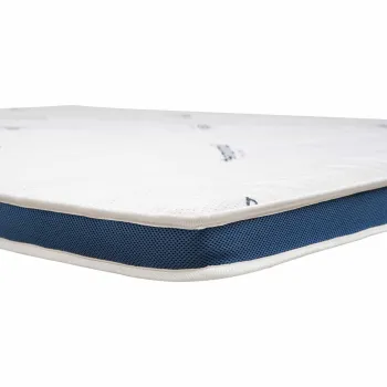 Husa topper 140x200x7, SomnoMed Antiacaria, 3D Air Mesh, pentru alergici, cu fermoar imagine