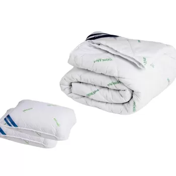 Pachet 1 Pilota SomnART Aloe Vera 200x220 + 2 perne Aloe Vera 50x70 imagine