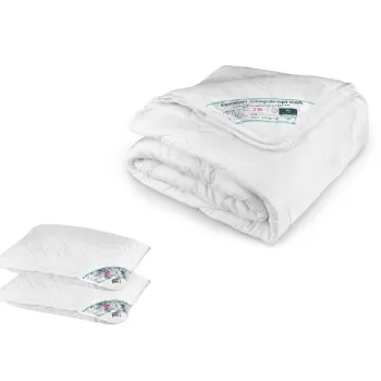 Pachet 1 Pilota SomnART HypoallergenicMed 200x220 + 2 perne HypoallergenicMed 50x70 imagine