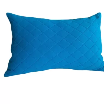 Perna 50x70 matlasata micropolar moale si pufos PolarTech tip Cocolino, culoare Marine, Somnart, vidata imagine