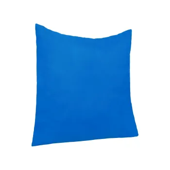 Perna 60x60 Somnart Belina, microfibra, lavabila la masina, vidata, Albastru imagine