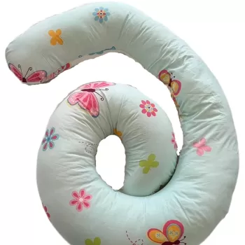 Perna mutifunctionala SomnArt de gravide Mami, Flori imagine