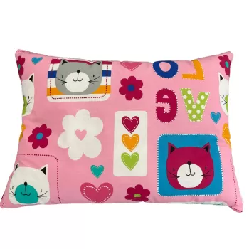 Perna SomnART Pisicute, 50x70 cm, bumbac imagine