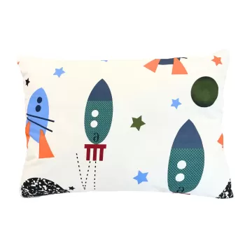 Perna SomnART Rachete, 50x70 cm, bumbac imagine