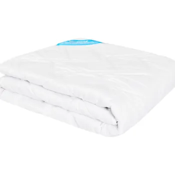 Pilota antiacarieni si antifungi, Somnomed, microfibra alba, 120x200, umplutura de primavara-toamna, 200 gsm imagine