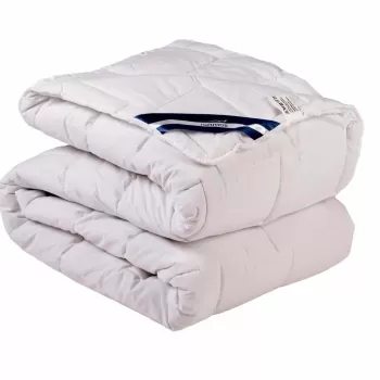 Pilota de vara Viseo 180x210, microifibra alba, umplutura 200 gr/mp, vidata imagine