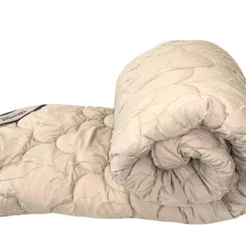 Pilota Duo Comfort Latte 200x220, Somnart, matlasata, umplutura medie-groasa 300 gr/mp, pentru primavara - toamna imagine