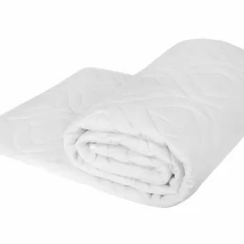 Pilota matlasata Ultrasleep Somnart, 180x200 cm, 250 g/mp, microfibra, matlasare ultrasonica, lavabila la 90?, alb imagine