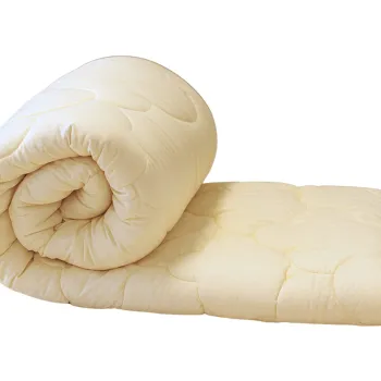 Pilota Selina Ivoire 200x220, Somnart, matlasata, umplutura medie-groasa 300 gr/mp, pentru primavara - toamna imagine