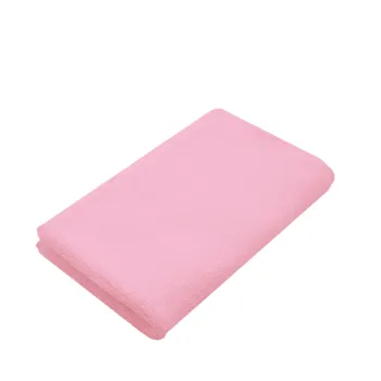 Prosop de fata bumbac 100%, 500gsm, Somnart, 50x90cm, roz imagine