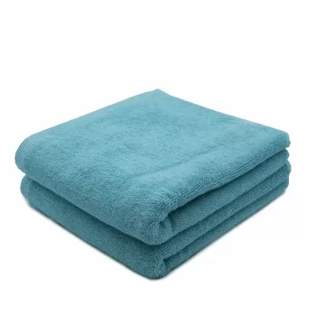 Prosop de fata bumbac 100%, 600gsm, Somnart, 50x90cm, turcoaz imagine