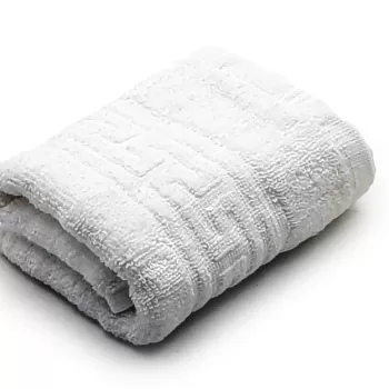 Prosop maini bumbac 100%, 600gsm, SomnART, 30x50cm, alb imagine