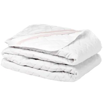 Protectie matlasata pentru saltea Somnart HypoallergenicMed microfibra lavabila la 95?C 200x200 cm imagine