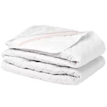 Protectie matlasata pentru saltea Somnart HypoallergenicMed microfibra lavabila la 95?C 80x200 cm imagine