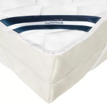 Protectie pentru saltea Somnart Superior Plus, bumbac - 90x200 cm imagine
