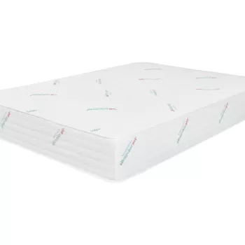 Saltea cu arcuri Pocket HypoallergenicMed(R) Safe Relax HoReCa 140x200, inaltime 25 cm, ortopedica, husa tratament antialergic, fermitate mediu-tare imagine