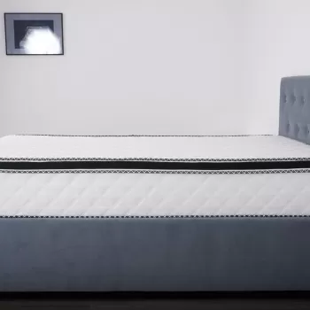 Saltea cu arcuri SomnART FERMO 90x200, inaltime 30 cm, superortopedica, husa matlasata, duritate extra ferma imagine