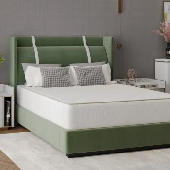 Saltea cu arcuri SomnART LETTO 120x200, inaltime 22 cm, ortopedica, husa matlasata, duritate medie-tare imagine