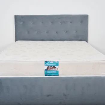 Saltea cu arcuri SomnART LETTO 140x190, inaltime 22 cm, ortopedica, husa matlasata, duritate medie-tare imagine