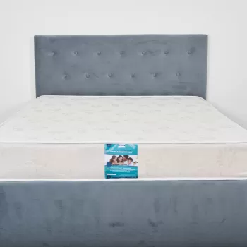 Saltea cu arcuri SomnART LETTO 140x200, inaltime 22 cm, ortopedica, husa matlasata, duritate medie-tare imagine