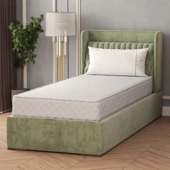 Saltea cu arcuri Somnia(R) 90x200, inaltime 20 cm, ortopedica, husa matlasata, duritate medie imagine