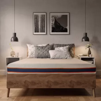 Saltea cu memorie si arcuri individuale Somnexpert AirCool HD Pocket Spring 140x200, inaltime 24 cm, husa detasabila, fermitate medie imagine