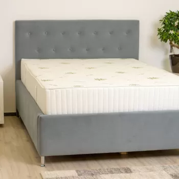 Saltea cu memorie Somnart Memory Ultimate 140x200, inaltime 24 cm, husa cu Aloe Vera, cu manere, fermitate mare imagine