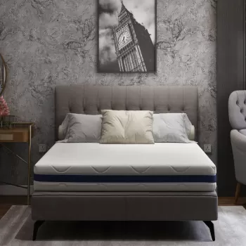Saltea cu memorie Somnart Optimax Memory 80x200, inaltime 18cm, husa 3D detasabila si lavabila, rulata, cu manere, fermitate medie imagine