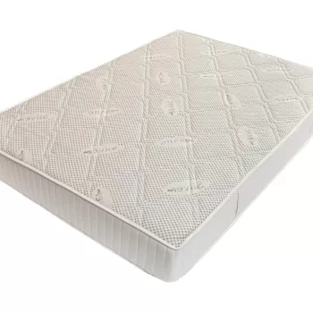 Saltea cu memorie Somnart Silver Relax 140x200, inaltime 24 cm, husa cu ioni de argint, cu manere, fermitate medie imagine