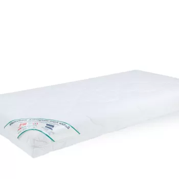 Saltea cu spuma poliuretanica Somnart HypoallergenicMed 70x140, inaltime 10 cm, ortopedica, pentru bebelusi si copii, husa detasabila, fermitate medie imagine