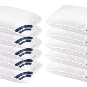 SET 10 Perne Medicinale 50x70cm Somnart, Hygiena Antistatizanta Hidrofilica, hipoalergenica, bilute Superball, 100% fibra poliester imagine