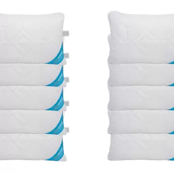 SET 10 Perne Somnomed Antimicrobiene si Antifungice lavabile la 95?C - 50 x 70 cm, vidat imagine