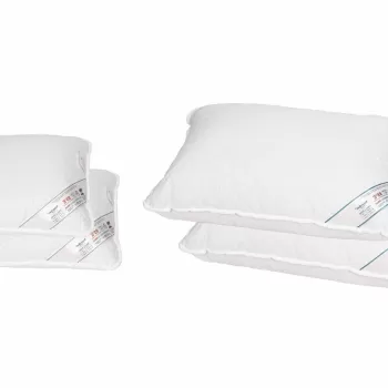 Set 2 perne 50x70 cm si 2 perne 40x40 cm HypoallergenicMed Somnart, microfibra matlasata imagine