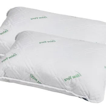 Set 2 Perne Somnart matlasate Aloe Confort 50x70 cm imagine