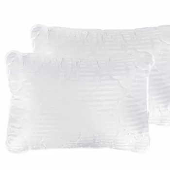 Set 2 Perne Somnart matlasate microfibra Striata, 50x70 cm imagine