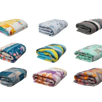 Set 2 pilote 4 Anotimpuri Viseo Somnart, 180x200 cm, microfibra, umplutura (200+120) g/mp, diverse modele imagine