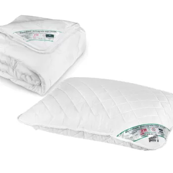 Set Baby HypoallergenicMed - perna 40x60 cm si pilota 100x140 cm hipoalergenica pentru bebelusi imagine