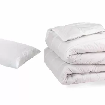 Set Confort Somnart pilota 150x200 cm si 1 perna 50x70 cm, microfibra imagine