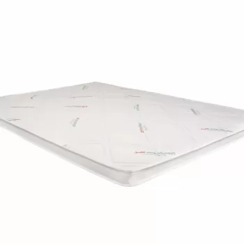 Topper cu memorie 120x200, HypoallergenicMed Antibacteria, H 3+2cm, husa detasabila, lavabila si certificata Ultra-Fresh Antibacterial(TM) imagine