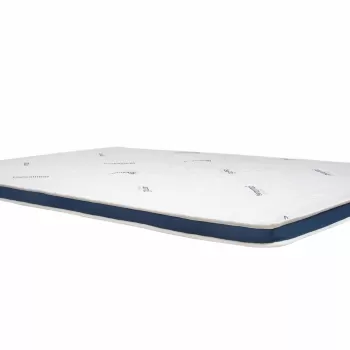 Topper cu memorie 180x200, SomnoMed Antiacaria, pentru alergici, H 4+3cm, husa detasabila si lavabila imagine