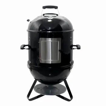 Afumatoare cu gratar pe carbuni KLUGMEISTER KY8560LD, material otel, diametru gratar 44 cm, dimensini 62x49x96 cm imagine