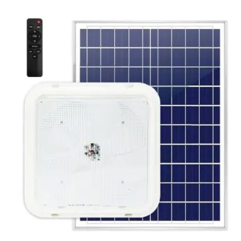 Aplica LED 100W,200W sau 300W cu Panou Solar, Interior/Exterior, Plafoniera Patrata, Lumina Rece/Calda imagine