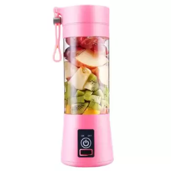 Blender smoothie maker, portabil cu incarcare USB functie de baterie externa imagine