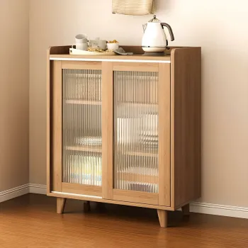 Bufet modern, dulap de depozitare cu usi glisante pentru bucatarie imagine